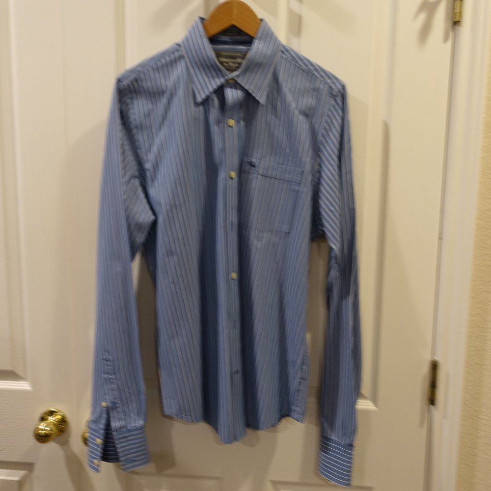 Abercrombie & Fitch Blue  Men's Shirt
